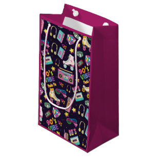 Petit Sac Cadeau Vibes Hip hop des années 90 Retro m'a rendu Motif