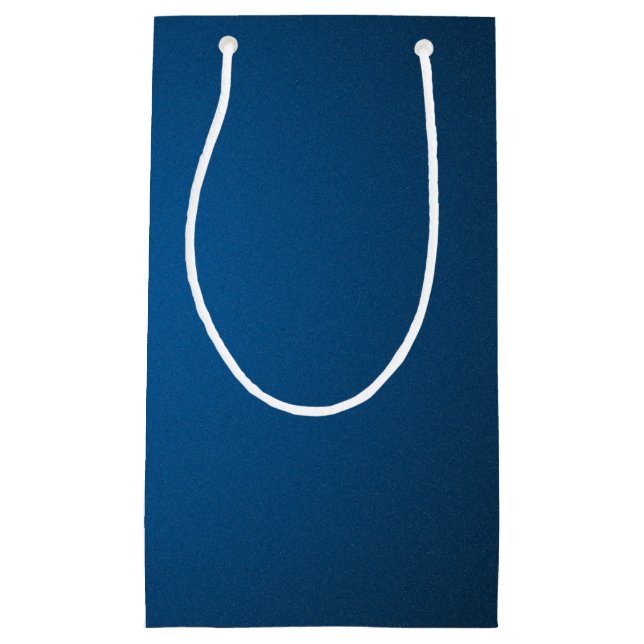 Petit Sac Cadeau Vignette cool bleu-noir gris (Devant)