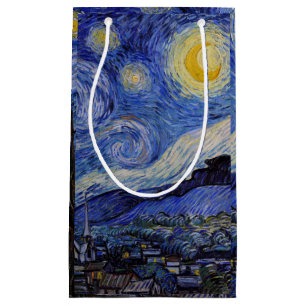 Petit Sac Cadeau Vincent Van Gogh - La nuit étoilée