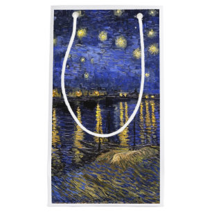 Petit Sac Cadeau Vincent Van Gogh Starry Night Over The Rhone