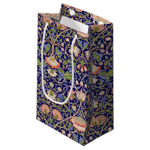 Petit Sac Cadeau Violet et Columbine, William Morris