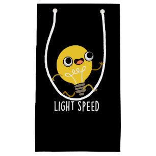 Petit Sac Cadeau Vitesse lumineuse amusante Coupe en bulbe Jeu fonc