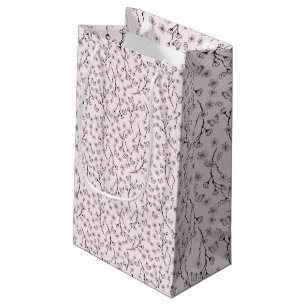 Petit Sac Cadeau Whimsy en fleurs