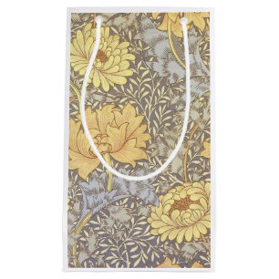 Petit Sac Cadeau William Morris Chrysanthemum Fleurs maman