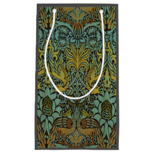 Petit Sac Cadeau William Morris Peacock Dragon Fond d'écran