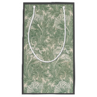 William Morris tulip fond textile vert