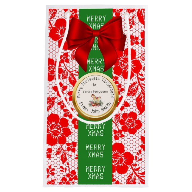 PETIT SAC CADEAU XMAS GIFT BAG (Devant)