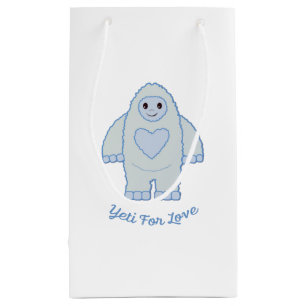 Petit Sac Cadeau Yeti pour l'amour