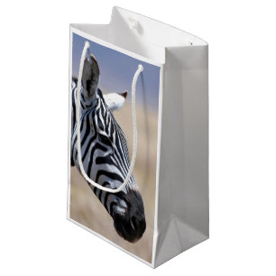 Petit Sac Cadeau Zèbre