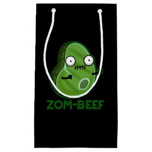 Petit Sac Cadeau Zom-beef amusant Zombie Plume de viande Zombie Dar