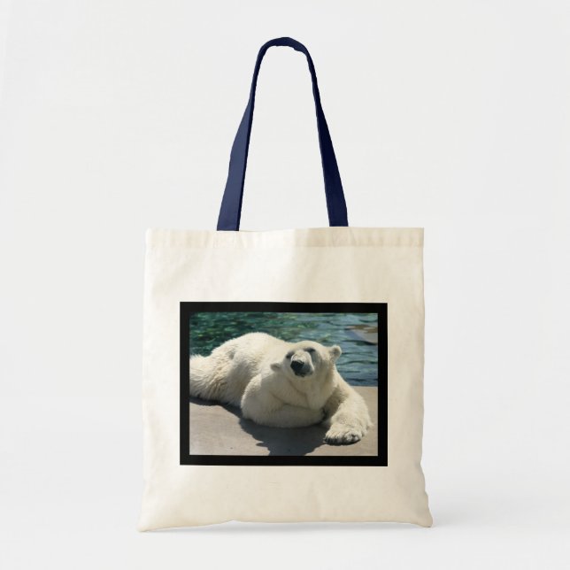 Petit sac fourre-tout arctique à ours blanc (Devant)