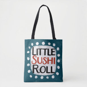 Petit Sac fourre-tout de rouleaux de sushi
