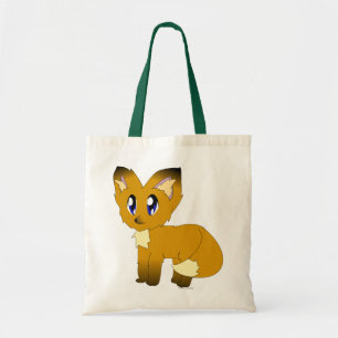 Petit sac fourre-tout délabré mignon à Fox