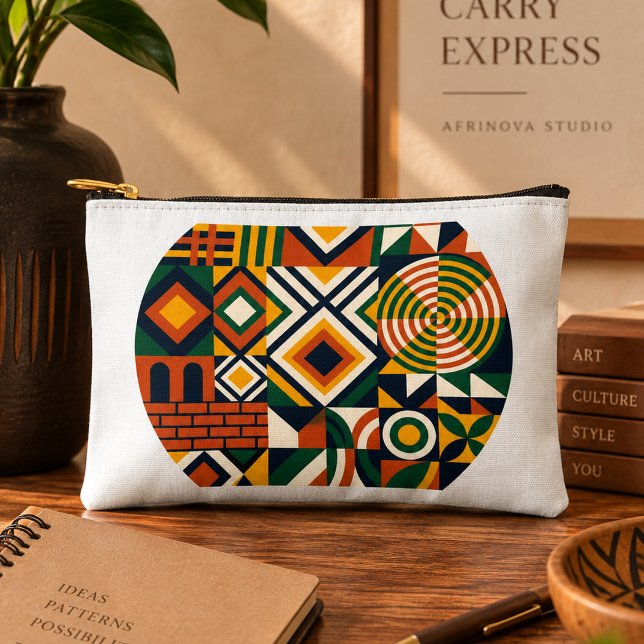 Petit Sac Géométrie Africaine (Créateur téléchargé)