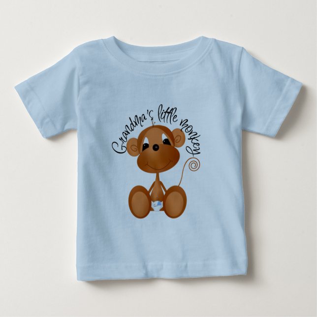 Petit singe de grand-mère - T-shirts et cadeaux de (Devant)
