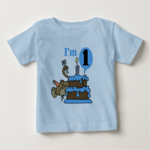 Petit Singe Je suis 1 Tshirts et cadeaux d'anniver