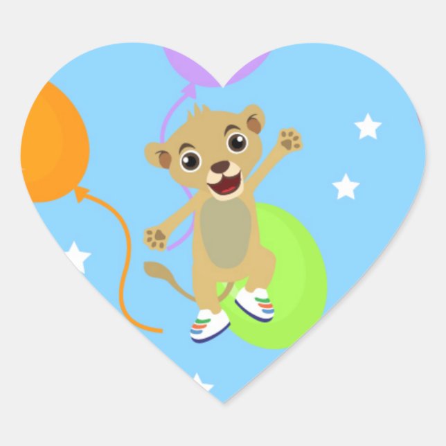 Petit Sticker Lion (Devant)