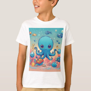 Petit t-shirt de crabe mignon.