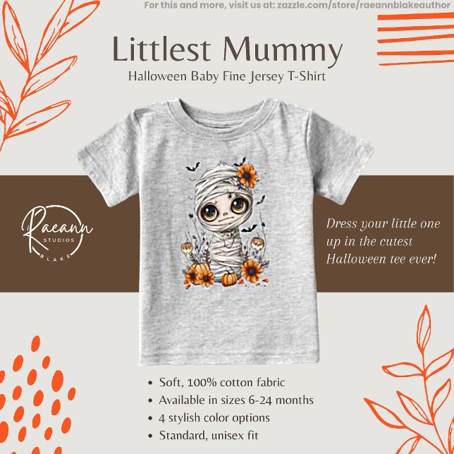 Petit T-shirt Halloween maman bébé jersey fin (Créateur téléchargé)