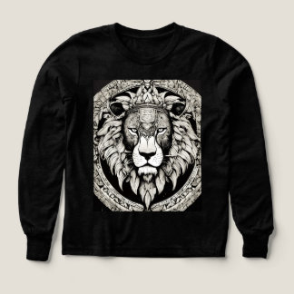 Petit T-shirt King Lion - Style amusant pour les e