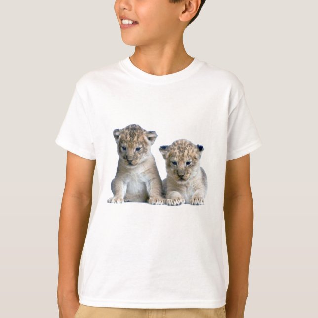 Petit t-shirt lionceau mignon (Devant)