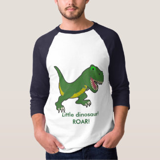 Petit T-shirt longtemps gainé de dinosaure