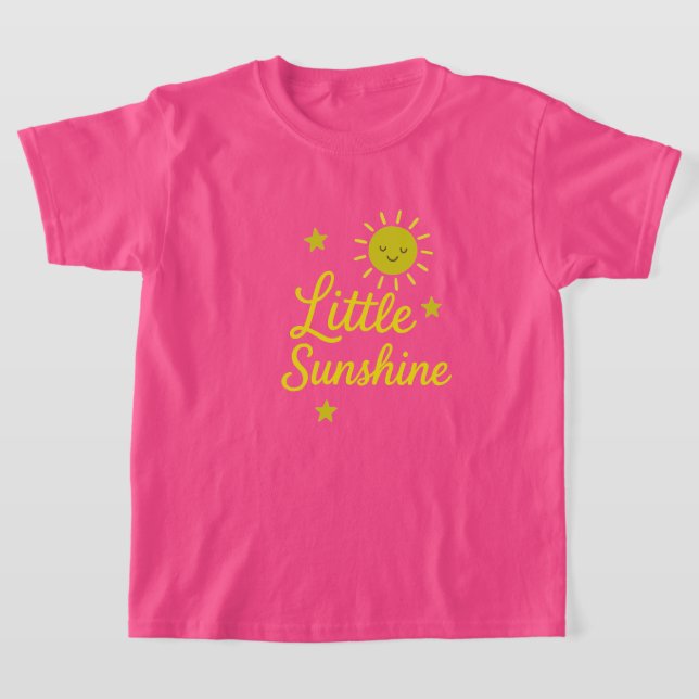 Petit t-shirt soleil brillant (Poser)