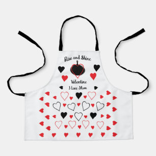 Petit tablier d'amour avec pan Vintage