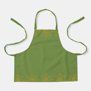 Petit tablier rétro Mandala Avocado