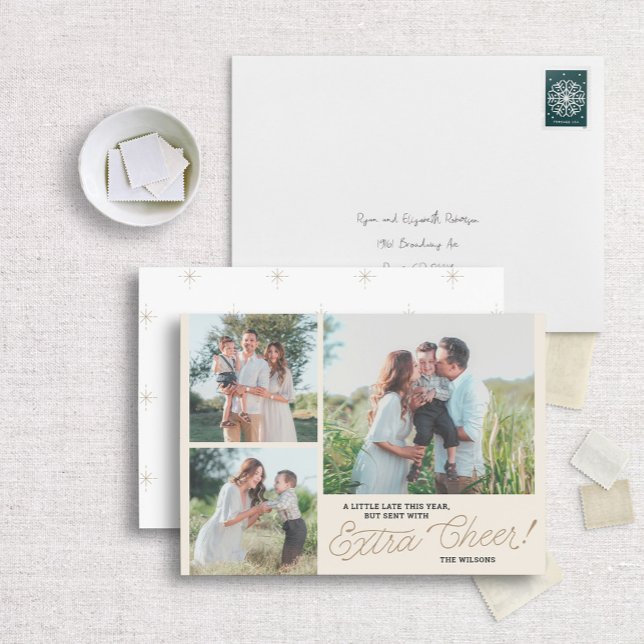 Petit Tard supplémentaire Cheer Belge Carte photo  (Créateur téléchargé)