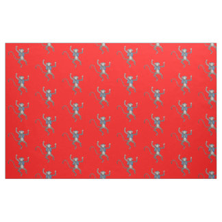 Petit tissu de singe (en rouge)