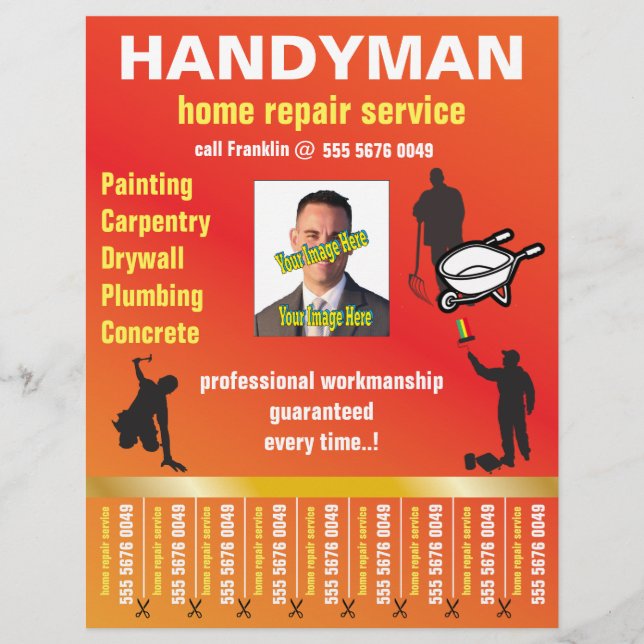 Petit Voyage d'entreprise Handyman Home Repair Ser (Devant)