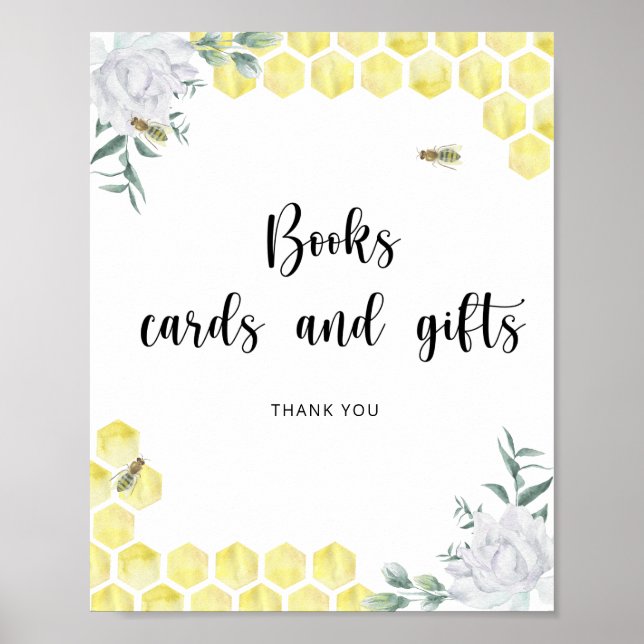 Petite abeille livres cartes et affiche cadeaux (Devant)