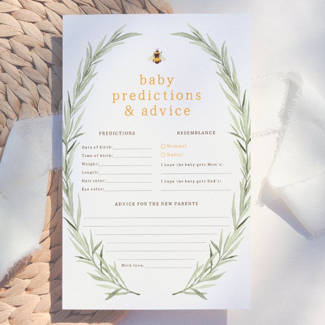 Petite Abeille | Prédictions et Conseils pour Bébé (Créateur téléchargé)