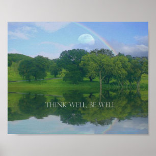 Petite affiche pensez bien être