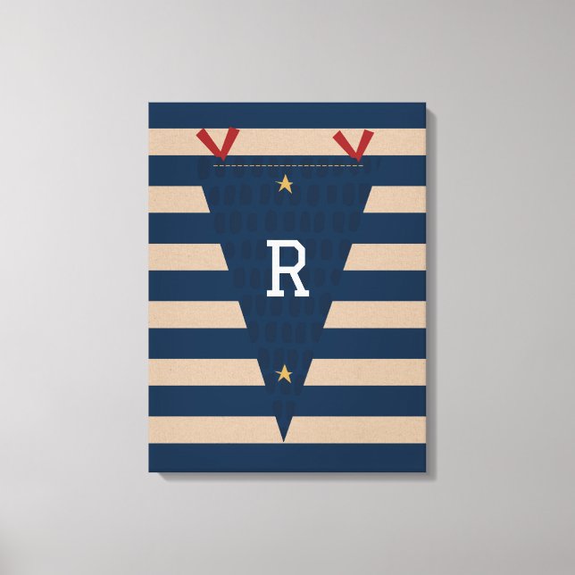 Petite bannière étoile toile imprimée (Recto)