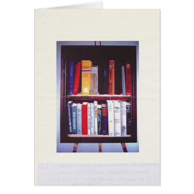 Petite bibliothèque américaine 1985 (Devant)