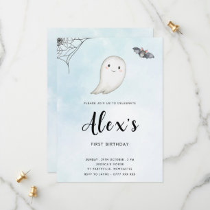 Petite Boo Anniversaire Fête Invitation