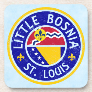 Petite Bosnie Dessous de verre américains bosniaqu