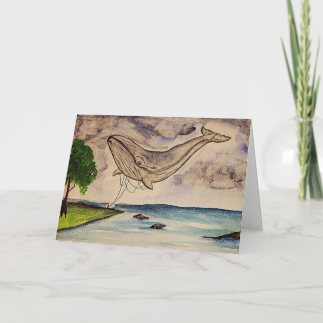 Petite Carte de remerciements pliée de 4 po x 5,6  (Devant)