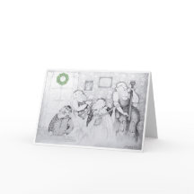 Petite Carte de remerciements pliée de 4 po x 5,6