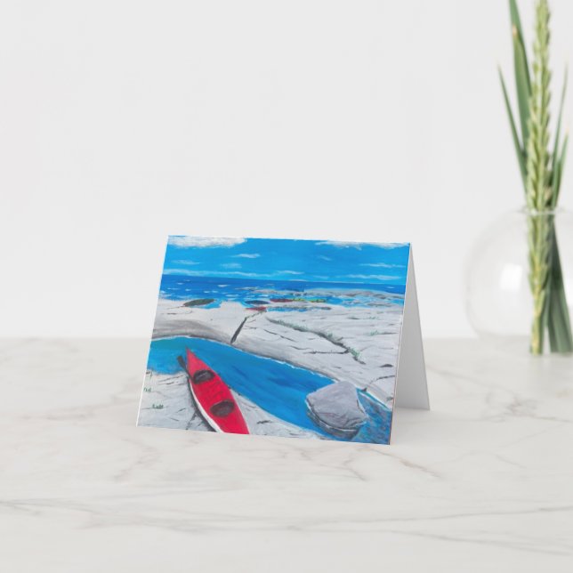 Petite Carte de remerciements pliée de 4 po x 5,6  (Devant)