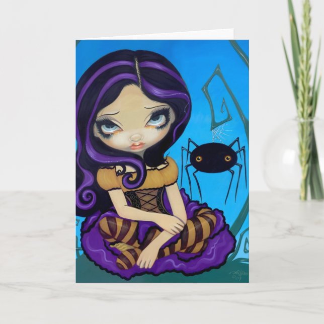 "Petite carte de voeux de Mlle Muffet" (Devant)