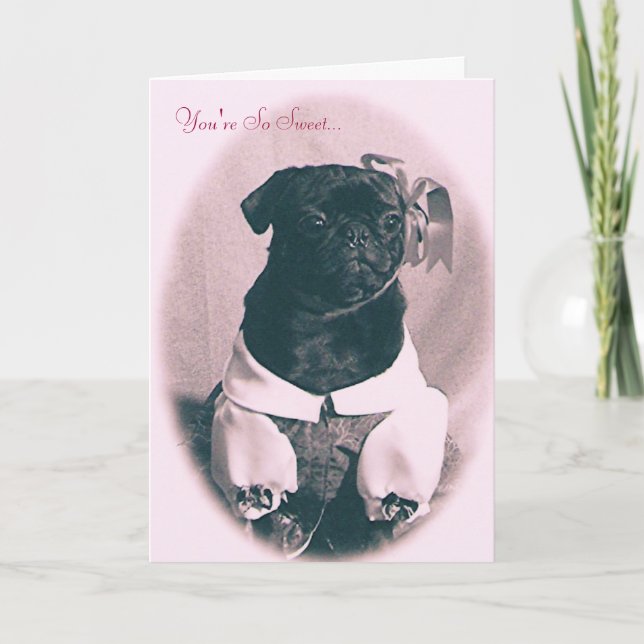 Petite carte de voeux douce de Saint-Valentin de (Devant)