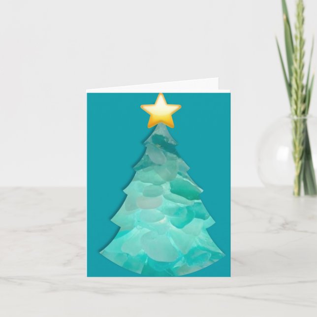 Petite carte de vœux pliée 4" x 5.6" (Devant)
