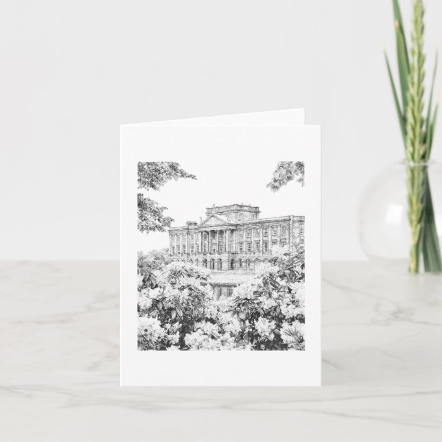 Petite carte de voeux pliée de 4 po x 5,6 po (Devant)