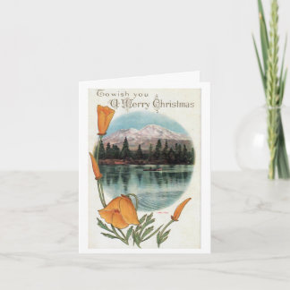 Petite carte de voeux pliée de 4 po x 5,6 po