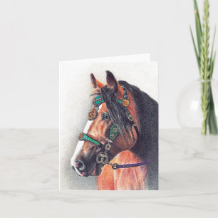 Petite carte de voeux pliée de 4 po x 5,6 po