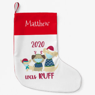 Petite Chaussette De Noël 2020 A Été Ruff Funny Chiens Covid