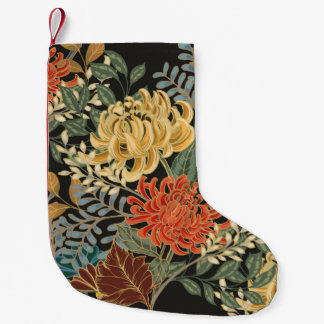 Petite Chaussette De Noël Abstract elegance seamless pattern with floral bac